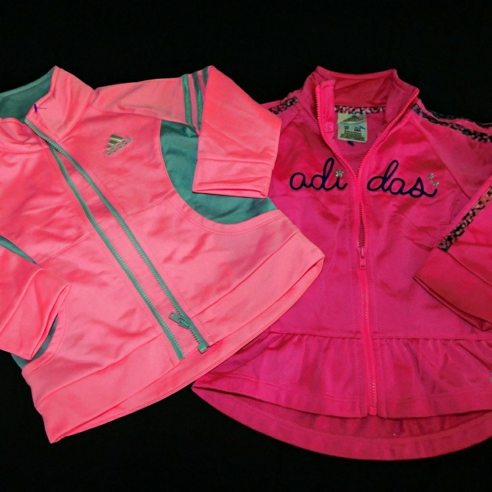 Bundle of girl Adidas jacket